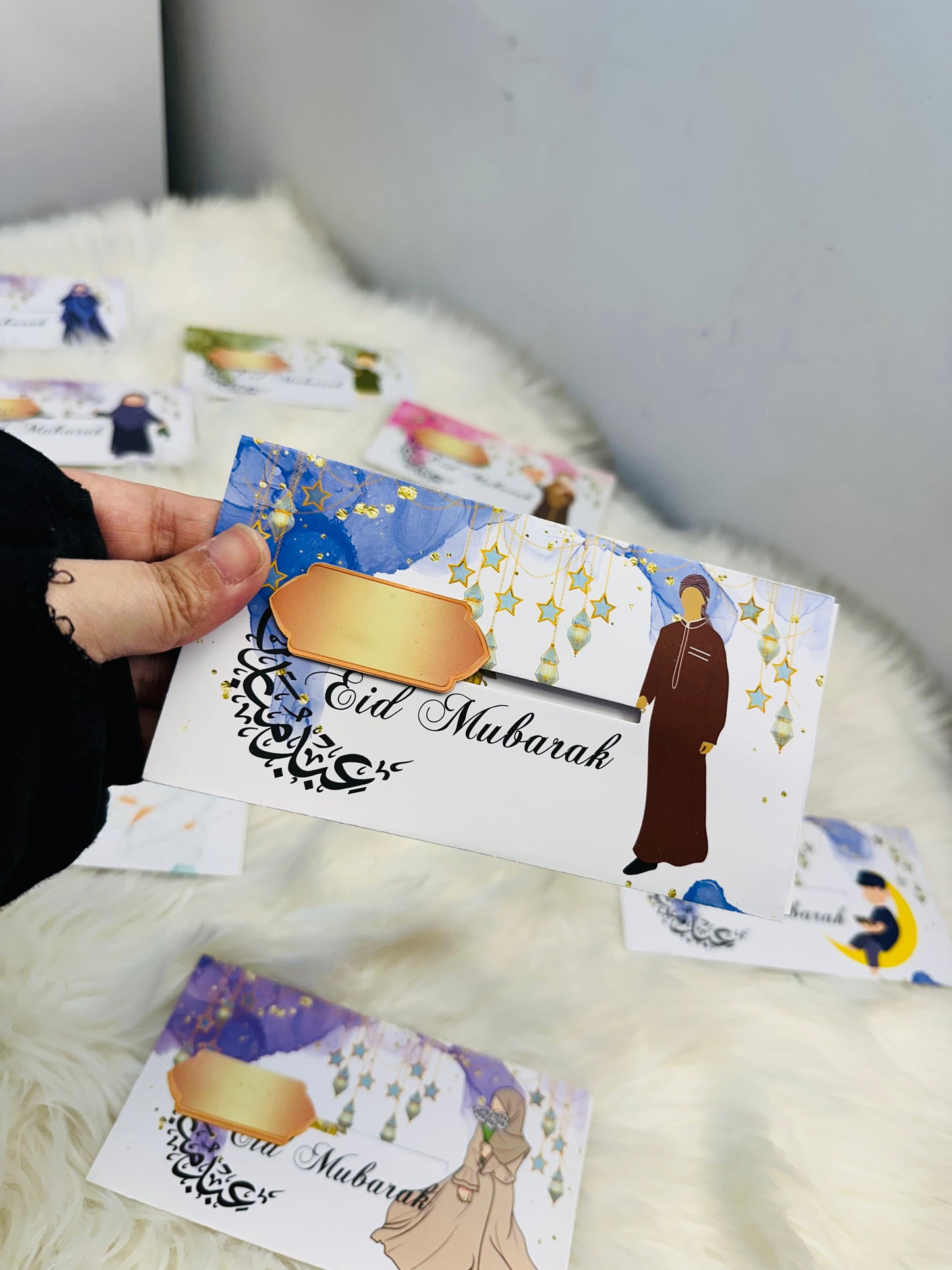 Slide Eidi Cards Pack Of 10 piece