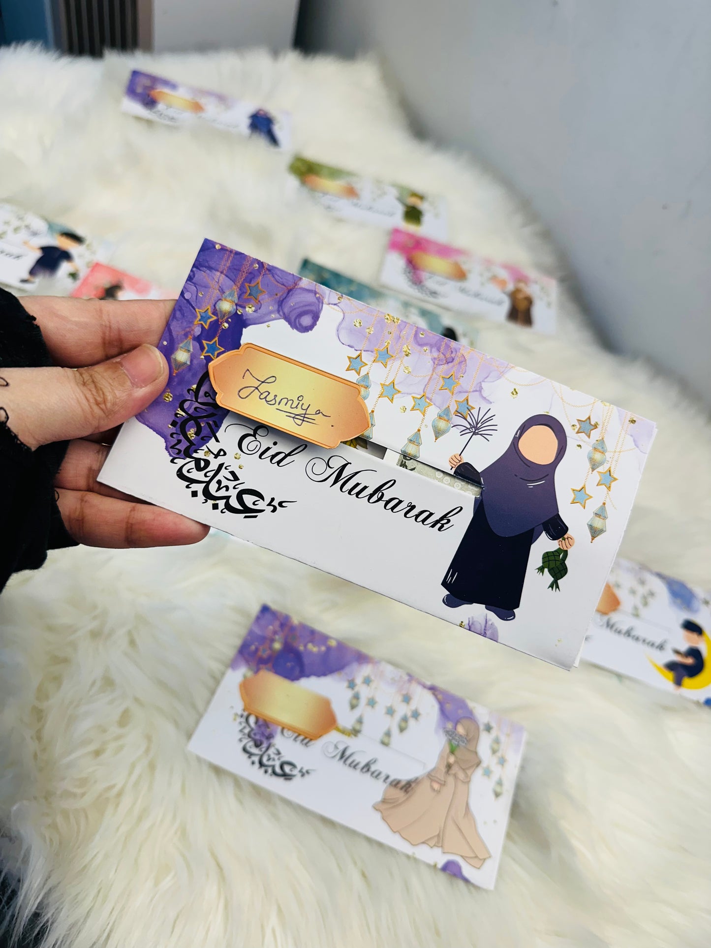 Slide Eidi Cards Pack Of 10 piece