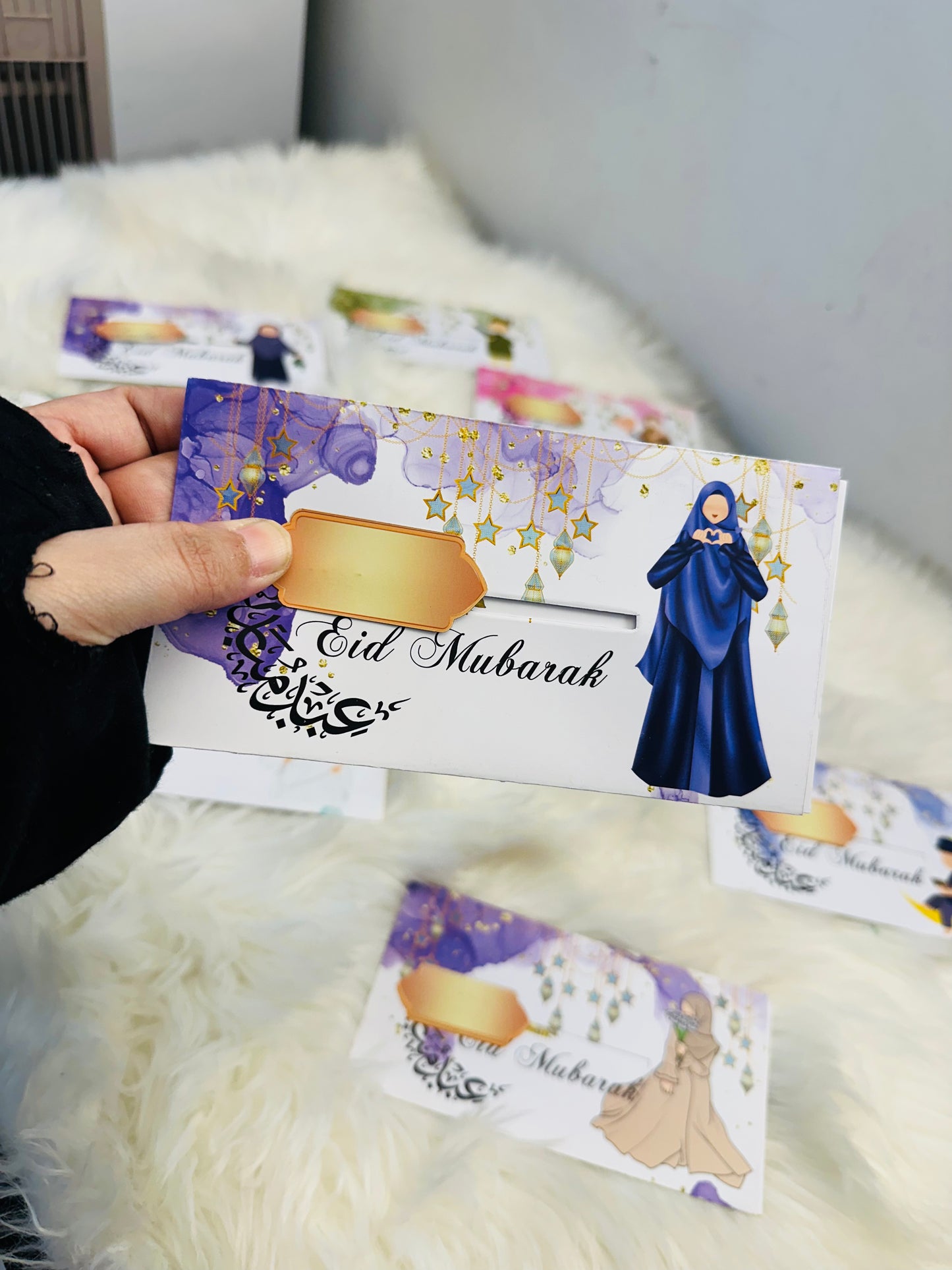 Slide Eidi Cards Pack Of 10 piece